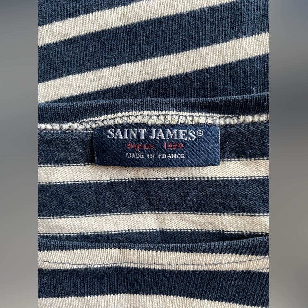 Saint James Women Striped Sweater Size 38 - Picture 8 of 10